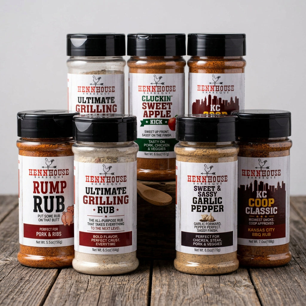 Mix & Match 8-Pack - Henn House BBQ Rubs