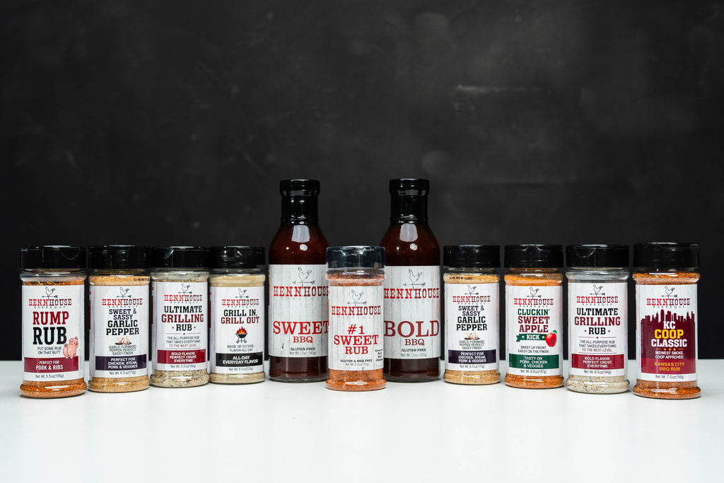 Henn House Complete Flavor Collection with sauces and signature rubs